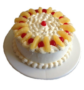 Half Kgs Eggless Pineapple Cake{Premium Quality}