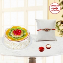 Fruity Fascination | Rakhi With Cake | Kalpa Florist, rakhi with cake, rakhi cake design, rakhi special cake, rakhi cakesicles, rakhi with cake to india, rakhi cake images, rakhi special cake images, rakhi cake hamper, rakhi cake ideas, rakhi with cake online, rakhi shape cake, rakhi cakes and bakes, rakhi cakes images, rakhi theme cake, rakhi and cake, rakhi cake topper, rakhi of cake, rakhi name cake image, rakhi cake half kg, rakhi mumbai cake, rakhi birthday cake, rakhi ka cake, rakhi name cake pic, rakhi cake with flowers, rakhi birthday cake images, rakhi wala cake, rakhi name cake, birthday cake with name rakhi Order From : France, Spain, Canada, Malaysia, United States, Italy, United Kingdom, Australia, New Zealand, Singapore, Germany, Kuwait, Greece, Russia, Toronto, Melbourne, Brampton, Ontario, Singapore, Spain, New York, Germany, Italy, London, uk, usa, send to india