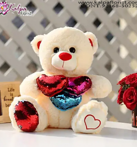6 Feet Teddy Bear Online Shopping, 5 Feet Teddy Bear Online Shopping, 12 Foot Teddy Bear, 20 Foot Teddy Bear, Big Teddy Bear Price,  Online soft Toys Shopping India, Online Buy Soft Toys India, Best Soft Toys Online India, Soft Toys for Babies, Soft Toys Dog, Soft Toys Shop Near Me, Cheap Soft Toys Online, Soft Toys Online India, Send Soft Toys Online India, Buy & Send Soft Toys Online, Send Online Gifts to Chandigarh, Birthday Surprise in Chandigarh, Teddy Bear, Send Teddy Bear to Chandigarh, Soft Toys India Online Shopping, Soft Toys Chandigarh India, Buy Soft Toys Online India, Cheap Soft Toys Online India, Kalpa Florist.