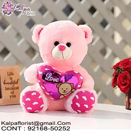 Order Teddy Bears Online Same Day Delivery | Kalpa Florist