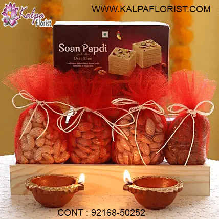 Diwali Special Dry Fruit Gift Rimzim Dry Fruit Box  250gms  Big Dry Fruits
