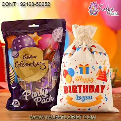 Kalpa Florist offers birthday chocolates online delivery in India. Buy and send chocolates for birthday from our large collection of chocolates.