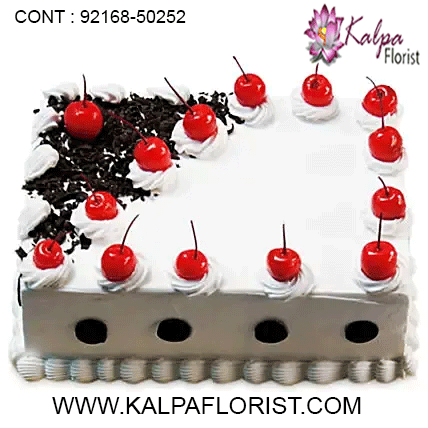 Send Cake online from best cake shop in India. Kalpa Florist offers online cake order at no extra cost with same day & midnight cake delivery.