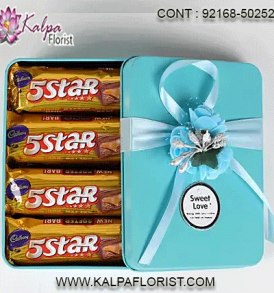 Chocolate For Birthday Gifts and Hampers direct from Kalpa Florist. Choose from our fantastic online range or Make Your Own totally unique hamper online. Next Day Delivery Available.