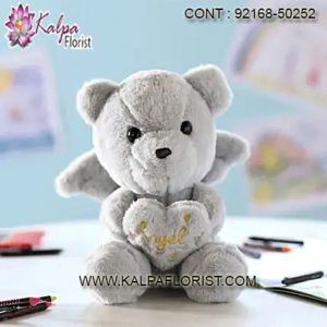 Teddy Day Gifts - Send Valentines day cute teddy bears online from Kalpa Florist. Bring smile on your love's face with teddy bear bouquet for teddy day.