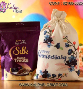 Get chocolate gift baskets online from Kalpa Florist. Explore widest variety of chocolates and send Chocolate gifts online to Delhi, Mumbai and other cities