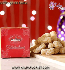Kalpa Florist is known best for its quality for Sweets in India. Order online our delicious & wide range of Sweets, Dry Fruits, Bakery & Namkeen in India.