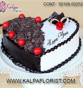 Send Valentine Cakes Online to Your Special ones from Kalpa Florist Choose from the variety of cakes like chocolate, red velvet, black forest, butterscotch.