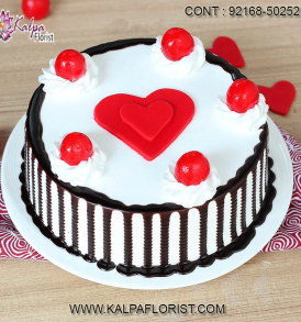 Valentine Cakes – Send Valentine Cakes Online in India from kalpaflorist.com. We provide all types of cakes for Valentine's Day delivery services.