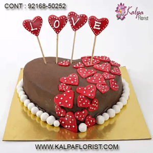 Order Valentine Cake Online Delivery in India. Buy Valentines Day Special Cakes Online from Kalpa Florist. Fore More Details Call Us.