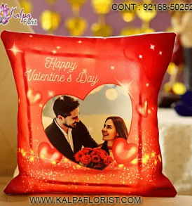 Get unique & perfect valentine day gift ideas for husband with Kalpa Florist. Our range of valentine gifts for husband include personalised cards, mugs, Cushion and more.