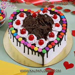 Celebrate Valentines Day with Valentine Cake from Kalpa Florist that has a range of delicious Valentines day cake that you can send in Dubai & across UAE.