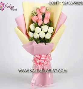 Buy Flowers Online Cheap - Kalpa Florist offers flowers bouquet online in India . Send flowers online to your loved one with the same day & midnight delivery