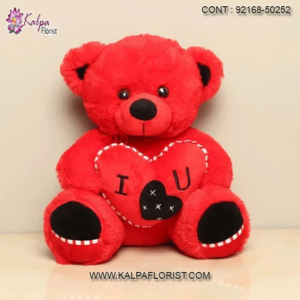 Buy Teddy Bear At Lowest Price - Buy online red teddy bear at lowest price in India on Kalpa Florist - Home Delivery & Cash on Delivery Available.