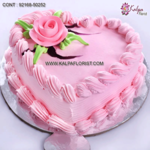 Valentine Cake Design - Buy & Shop Designer & Decorated Cakes for Valentine's Day (14 Feb) from Kalpa Florist Midnight & Same Day Delivery