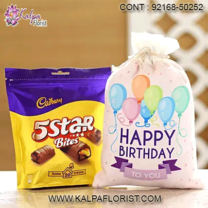 Cadbury 5 Star Pack Birthday Gunny Bag Buy Chocolates Online Cheap