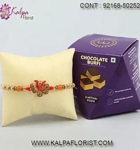rakhi gifts for brother in usa, rakhi gifts to brother, rakhi gifts for brother, rakhi with gifts to brother, kalpa florist