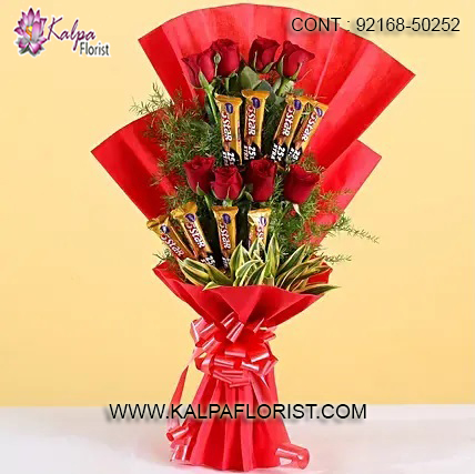 bouquet birthday bajet / chocolate bouquet mix for  birthday/sorry/anniversary with gift box, bouquet birthday Black HB topper