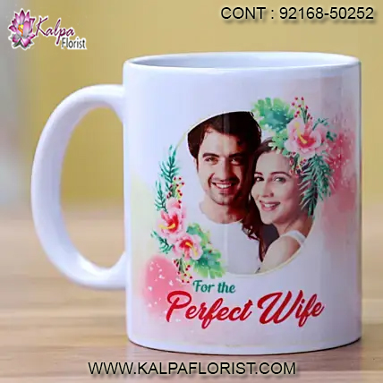 Select Perfect Anniversary Gift For Wife | Anniversary Gift For Couple like Flowers & Cakes, Personalized Mugs etc.