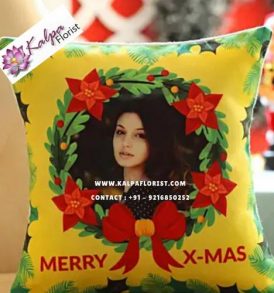 Personalised Christmas Wishes Cushion