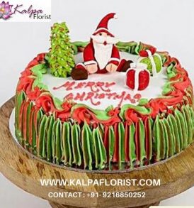 Special Santa Claus Chocolate Cake