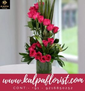 Pink Rose Arrangement