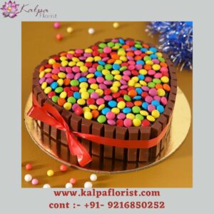 Hearty Choco Kitkat Cake