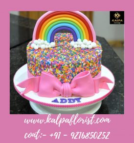 Rainbow Sprinkle Chocolate Cake Online Cake Delivery