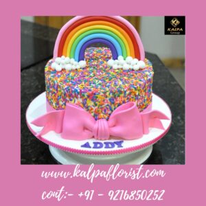 Rainbow Sprinkle Chocolate Cake Online Cake Delivery