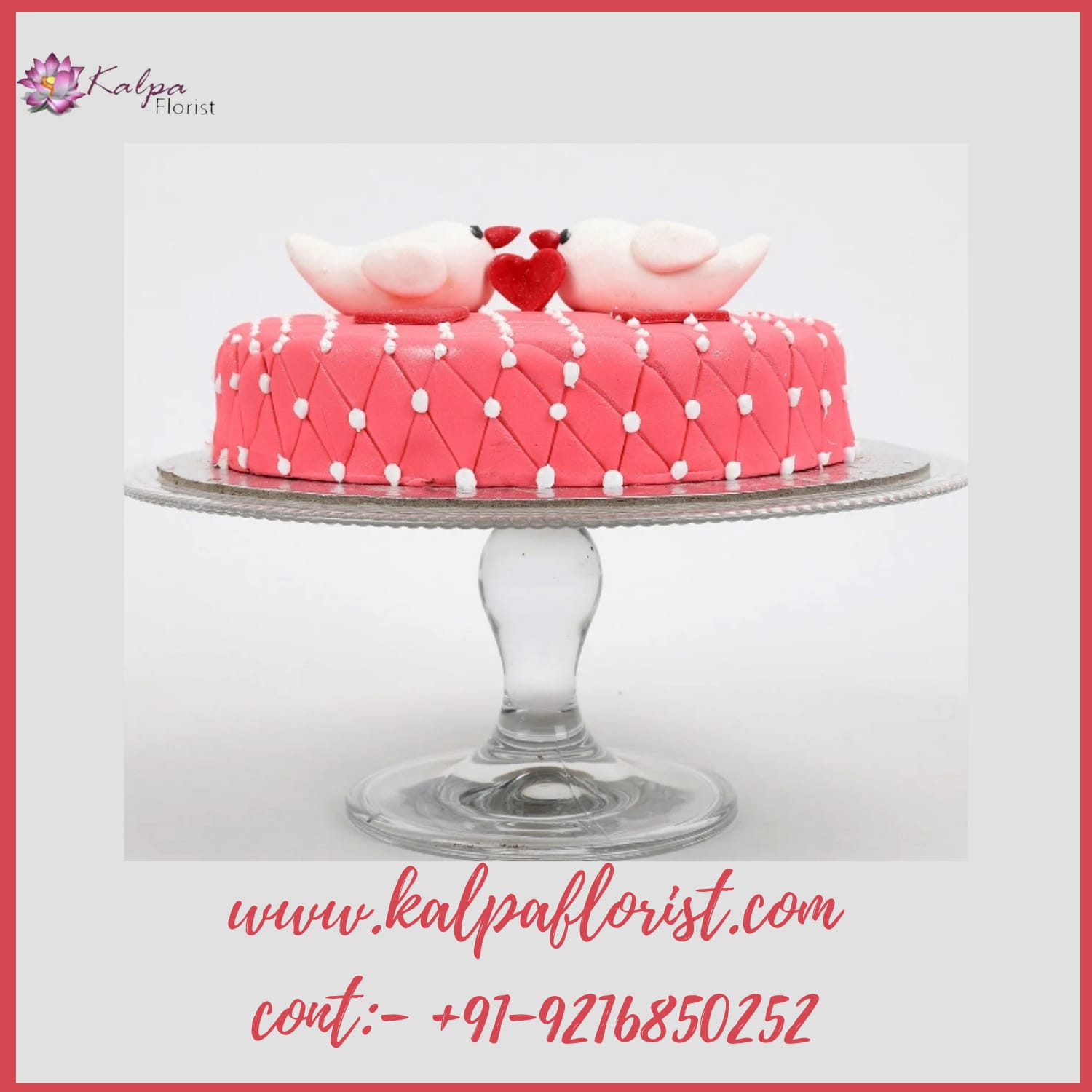 Valentine Cake Online Cake Delivery In Mohali