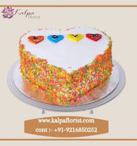 Heart Shape Cake For BF