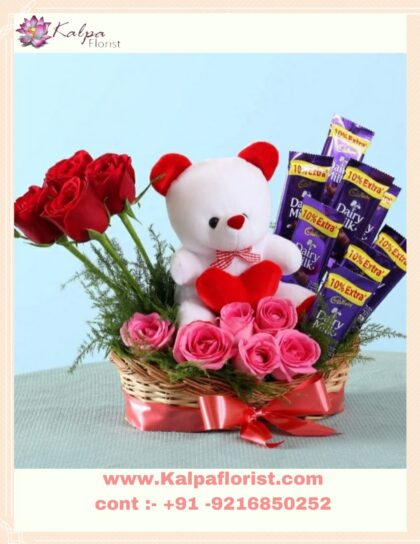 Romantic Flower Online Bouquet Delivery In Delhi