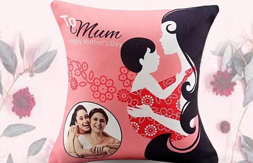 To Mum Personalised Cushion Gifts Delivery On Same Day Kalpa