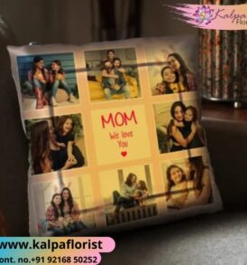 Mother Day Personalised Picture Cushion Send Gifts To India From USA
