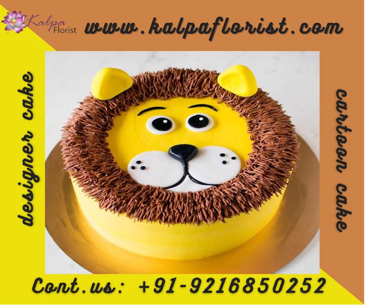 Cartoon Birthday Cake | Online Cake Order To India | Kalpa Florist