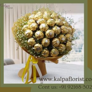 Ferrero Rocher Chocolate Bouquet | Chocolate Delivery For Birthday | Kalpa Florist, chocolate delivery for birthday, chocolate birthday cake for delivery, which chocolate is best for birthday, online chocolate delivery for birthday, send chocolate birthday cake, buy ferrero rocher chocolate bouquet, ferrero rocher chocolate arrangements, ferrero rocher chocolate flower bouquet, the chocolate bouquet company ferrero rocher, Ferrero Rocher Chocolate Bouquet | Chocolate Delivery For Birthday | Kalpa Florist, how to make ferrero rocher chocolate bouquet, ferrero rocher chocolate bouquet singapore, the ferrero rocher chocolate bouquet, ferrero rocher chocolate bouquet online, making a ferrero rocher chocolate bouquet, ferrero rocher chocolate candy bouquet, Order From : France, Spain, Canada, Malaysia, United States, Italy, United Kingdom, Australia, New Zealand, Singapore, Germany, Kuwait, Greece, Russia, Toronto, Melbourne, Brampton, Ontario, Singapore, Spain, New York, Germany, Italy, London, send to india