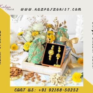 Luxury Floral Hamper for Rakhi | Order Rakhi Online India Punjab