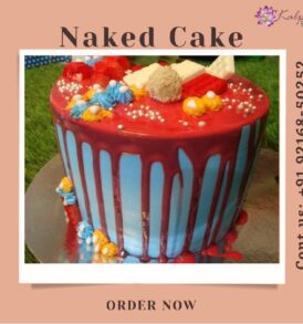 Naked Drip Cake Send Cake For Birthday