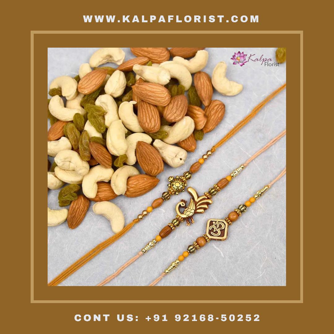 Set of 3 Rakhi with Dry Fruits | Send Rakhi Within India | Kalpa Florist, best send rakhi within india, send rakhi in india, send to rakhi in india, send rakhi in india online, how to send rakhi to india, how to send rakhi in india, send rakhi india to usa, send rakhi gifts in india, send rakhi to india in 2 days, send rakhi online within india, send rakhi india online free, how to send rakhi online within india, buy send rakhi to india in one day, how to send rakhi via post, send rakhi in india free shipping, how to sell rakhi online, best app to send rakhi in india, best website to send rakhi in india,  mixed dry fruits, mixed dry fruits and nuts, mixed dry fruits recipe, mixed dry fruit cake, mixed dry fruits calories, how to eat dry fruits, mixed dry fruits images, mixed dry fruits for cake, mixed dry fruits benefits, can we eat all dry fruits together, mixed dry fruits price, mixed dry fruits and nuts online, how to make mixed dried fruit, fresh mixed dry fruits gift pack, how much dry fruits per day, mixed dry fruits online, mixed dry fruit box, how many calories in mixed dried fruit, buy mixed dry fruits online india, Set of 3 Rakhi with Dry Fruits | Send Rakhi Within India | Kalpa Florist,