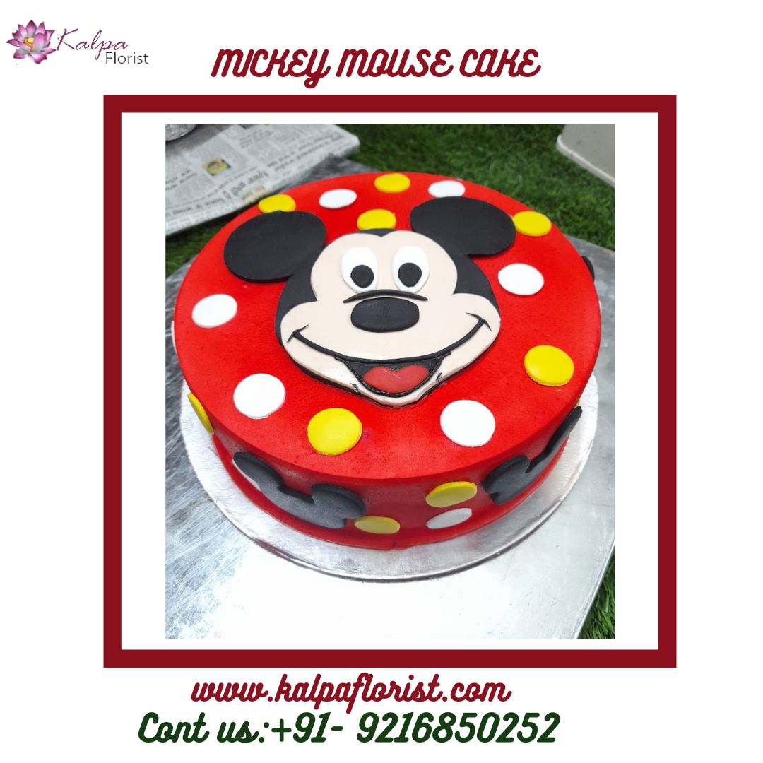 Cartoon Cake For Birthday | Order Cake Online For Delivery | Kalpa Florist