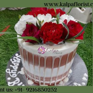 Naked Cake With Flowers | Order Cake Online To India | Kalpa Florist, order cake online to india,  order cake online in india,  order cake online for india, order birthday cake online to india, how to send cake to india,order cake online india bangalore, how to deliver cake online, send cake online to usa from india, best site to order cake online in india, online birthday cake delivery to india,  how to send birthday cake online in india,  how to send cakes online in india, online cake delivery to usa from india, order cake online india hyderabad, how to send cake online in india,  can we order cake online,  order cake online india mumbai,  Naked Cake With Flowers