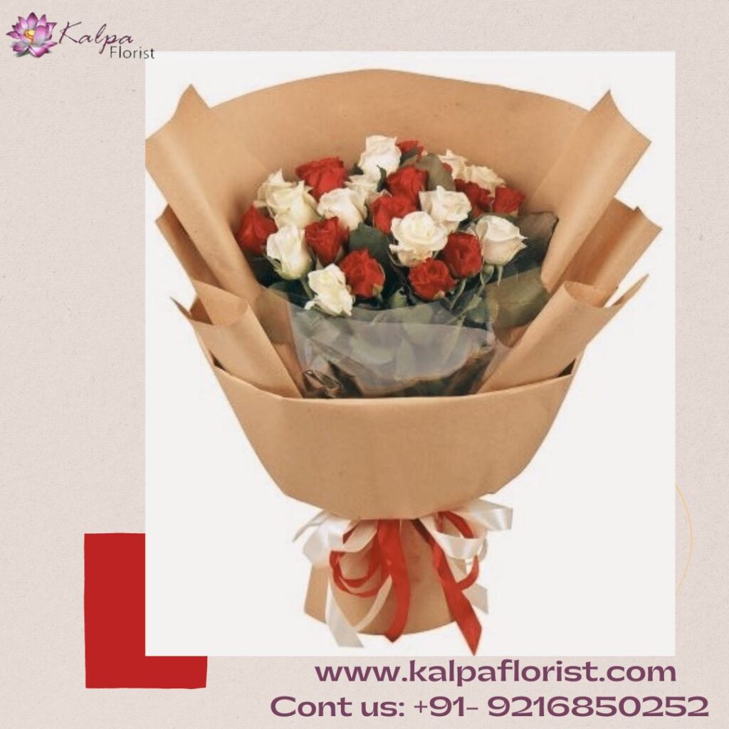 Special Mixed Roses Bouquet Send Flowers Online Kalpa Florist