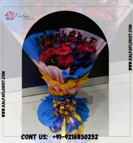 Red Roses Romantic Combo | Flower and Chocolate Delivery Near Me | Kalpa Florist, flower and chocolate delivery near me, who delivers flowers same day,  can you get flowers delivered same day,  how to send flowers and chocolates to someone,  same day flower and chocolate delivery near me,  where can i order flowers for same day delivery, can you send flowers same day 