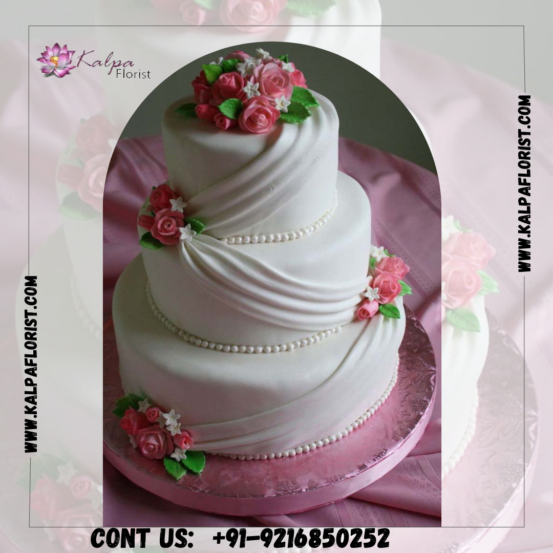 Wedding Cake Anniversary | Send Cake To India From UK | Kalpa Florist