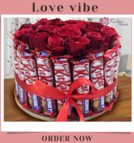 Kitkat with Red Roses | Flower and Chocolate Delivery Near Me | Kalpa Florist, flower and chocolate delivery near me, mother's day flower and chocolate delivery, flower and chocolate delivery jalandhar, flower and chocolate delivery punjab, lower and chocolate delivery india, flower and chocolate delivery ludhiana, valentine flower and chocolate delivery, flower and chocolate delivery from uk, flowers and chocolate gifts delivery, flower and chocolate delivery in bangalore,  flower and chocolate delivery delhi,  kalpa florist, order from Canada, order from uk, order from usa, order from dubai, order from London, order for gf, 