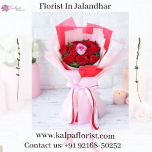 Bunch Of Playful Romance | Flower Delivery Jalandhar | Kalpa Florist,