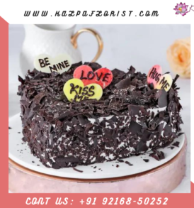 Flakey Hearts Black Forest Cake Delivery Of Cake In Delhi uk