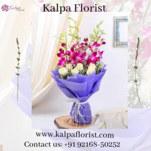 Mixed Flower Bouquet Send Flowers Online Jalandhar