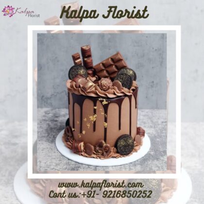 Chocolate Drip Cake Design ( Send Cake India )