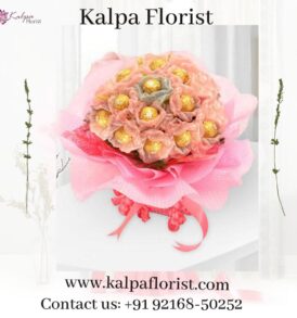 Luxury Ferrero Rocher Bouquet Send Chocolate Online India UK